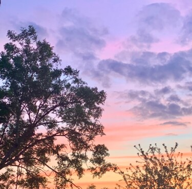 Fotografía titulada "Le crépuscule" por Zoé Valy, Obra de arte original, Fotografía digital