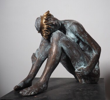 Rzeźba zatytułowany „Waiting for Orpheus” autorstwa Zofia Kubicka, Oryginalna praca, Żywica