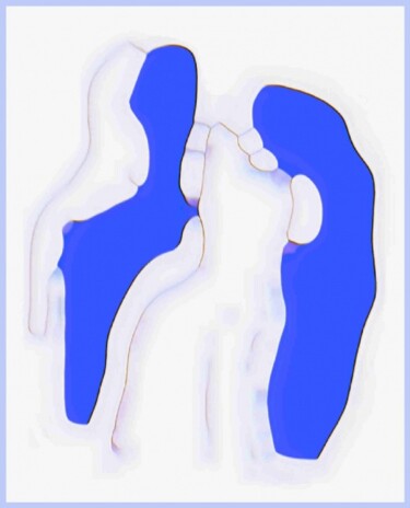 Цифровое искусство под названием "Attachment" - Zoltán Pál, Подлинное произведение искусства, Цифровая живопись