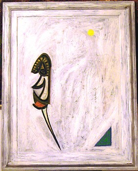 Malerei mit dem Titel "white X" von Zoran Komatinović, Original-Kunstwerk