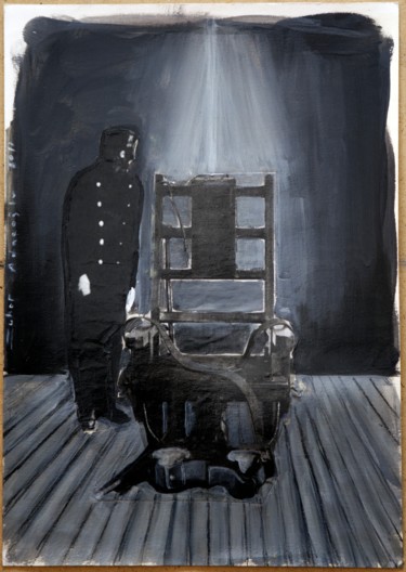 Painting titled "Chair 2" by Zuhar Adaçoğlu, Original Artwork, Collages