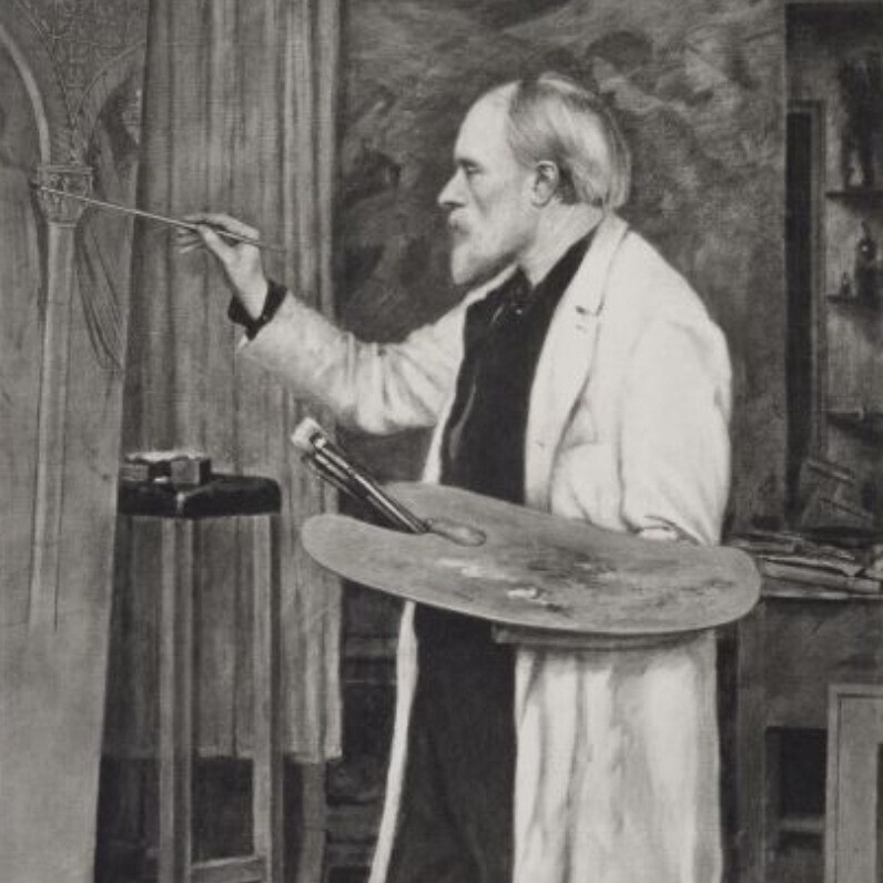 Edward Burne-Jones - L'artiste au travail