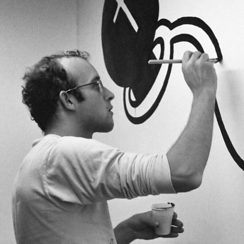 Keith Haring - L'artiste au travail