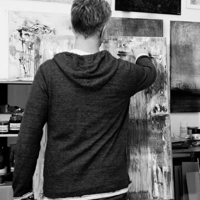 Radek Smach - The artist at work