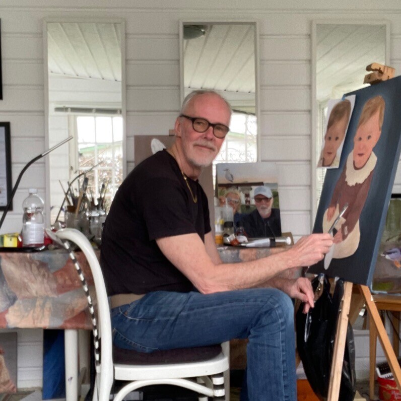 Sonny Andersson - The artist at work