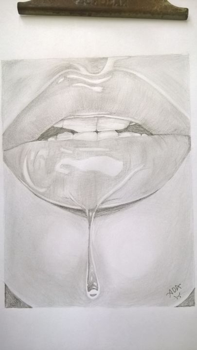 Drawing titled "wp-20150719-12-04-2…" by Adarsh Thambi, Original Artwork, Pencil