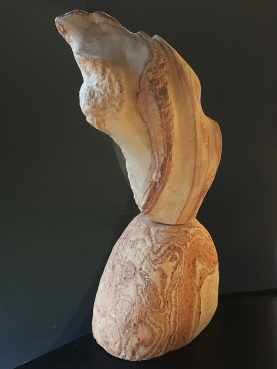 Sculpture titled "Mirage" by Antoinette Deley, Original Artwork, Stone