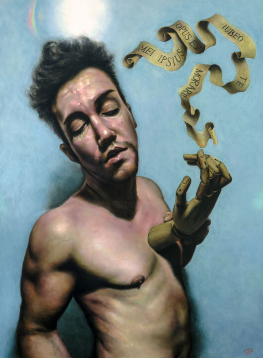 Pintura titulada "Proclivitas" por Adrián Goma, Obra de arte original, Oleo