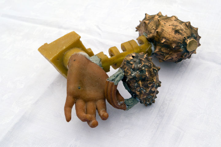 雕塑 标题为“comingsoon” 由Adrian Uncrut, 原创艺术品, 青铜