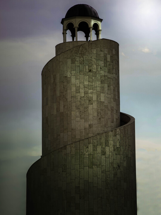 Fotografia zatytułowany „high above” autorstwa Ahmet Reha Demir, Oryginalna praca, Fotografia cyfrowa
