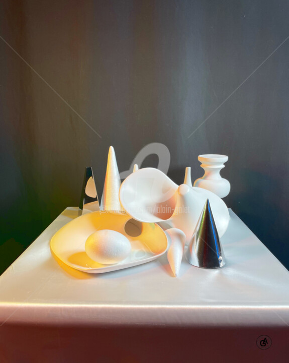 Photographie intitulée "still life, constra…" par Alain Galet, Œuvre d'art originale, Photographie non manipulée