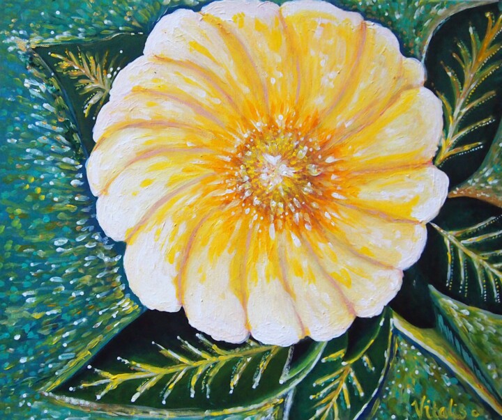 Acheter Peinture sur toile avec phrase de fleur de pivoine