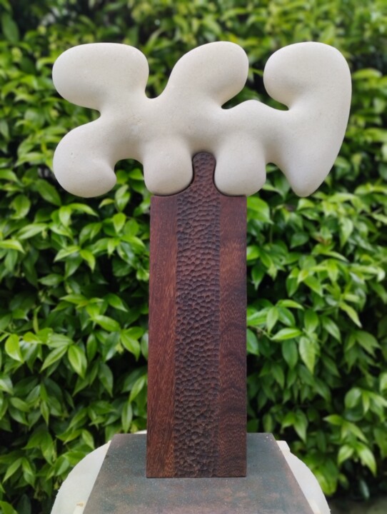 Escultura titulada "Alberello" por Alberto Cabiddu, Obra de arte original, Piedra