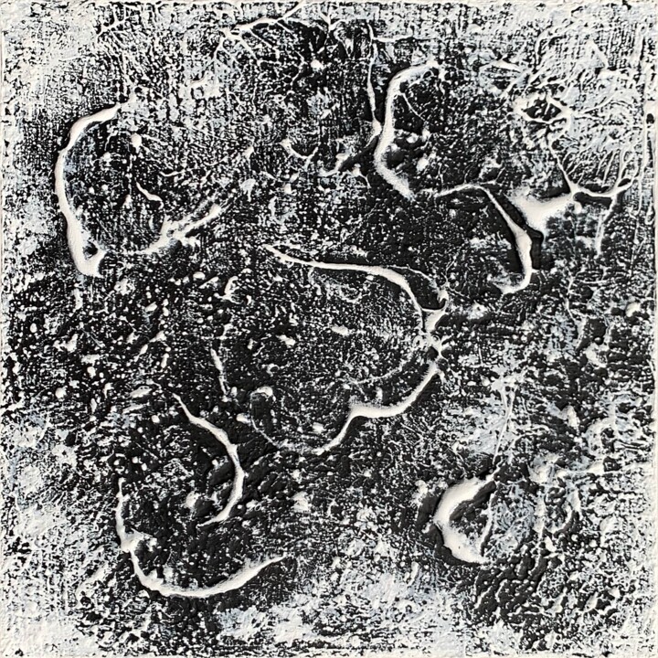 Ζωγραφική με τίτλο "Birth of Form: Vari…" από Alessia Lu, Αυθεντικά έργα τέχνης, Ακρυλικό Τοποθετήθηκε στο Ξύλινο φορείο σκε…