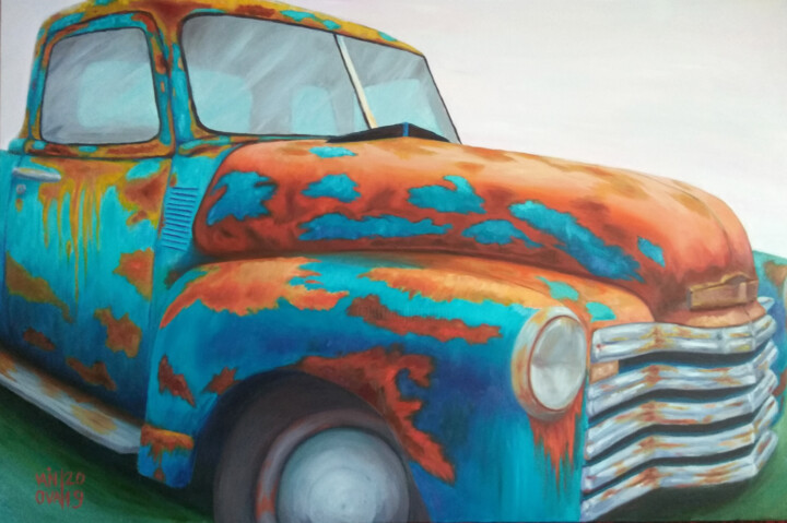 Car Oil Paintings