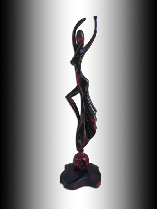 Sculpture titled "Spanish dance" by Alexander Shkarbanenko, Original Artwork, Wood