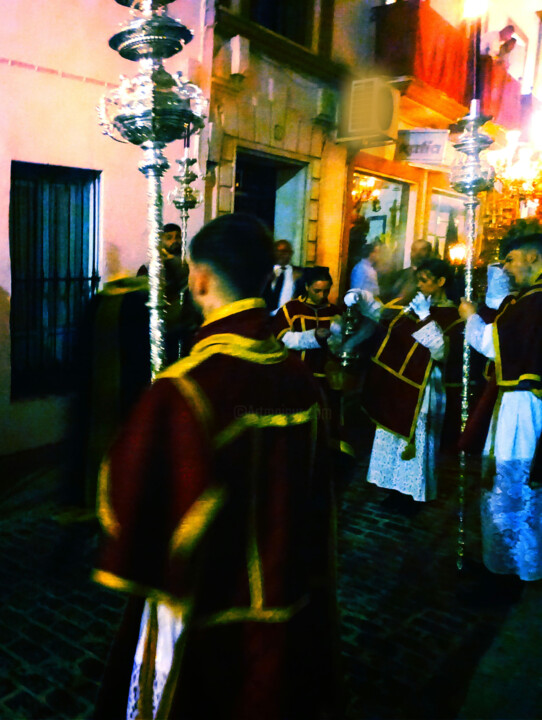 Photography titled "Semana Santa de Aya…" by Alfonso García, Original Artwork, Digital Photography