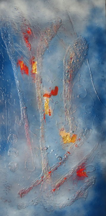 Peinture intitulée "Mystère 2...." par Alice Biais-Bélard, Œuvre d'art originale, Acrylique