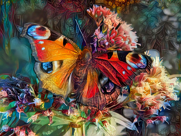 "Majestic Butterfly" başlıklı Dijital Sanat Alpha Zero tarafından, Orijinal sanat, Dijital Resim