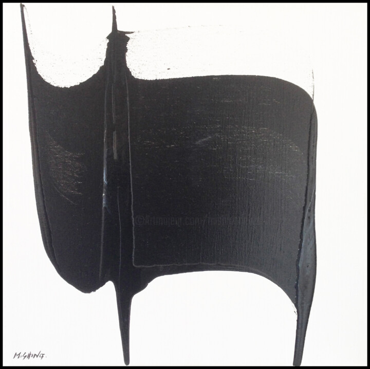 Peinture intitulée "Secret 1" par Altone Mishino, Œuvre d'art originale, Acrylique Monté sur Châssis en bois