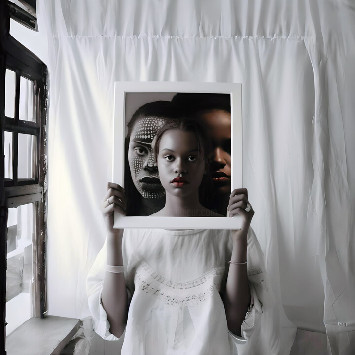 Arts numériques intitulée ""Reflection"" par An0n, Œuvre d'art originale, Impression numérique