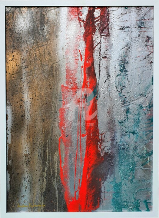 Картина под названием ""Ascension", series…" - Анастасия Раковчена, Подлинное произведение искусства, Акрил Установлен на Де…