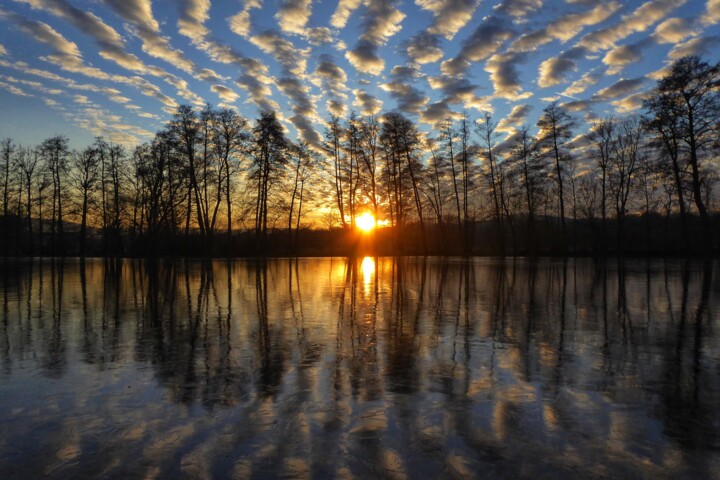 Photographie intitulée "Sunset" par Andrea Meister, Œuvre d'art originale, Photographie numérique