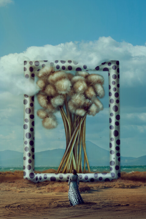 Digital Arts titled "Framed wishes" by Andreea Rotariu, Original Artwork, Manipulated Photography