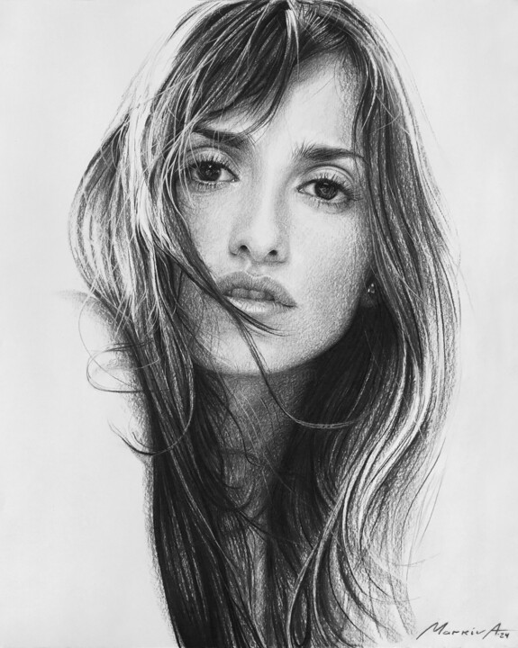 Tekening,  31,5x25,6 in 