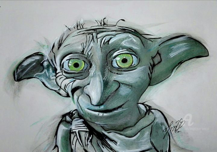 Dobby Drawing By Jean Marie Vandaele Artmajeur