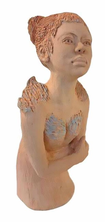 Sculpture titled "Sans Titre II" by Angie By Spirit, Original Artwork, Terra cotta