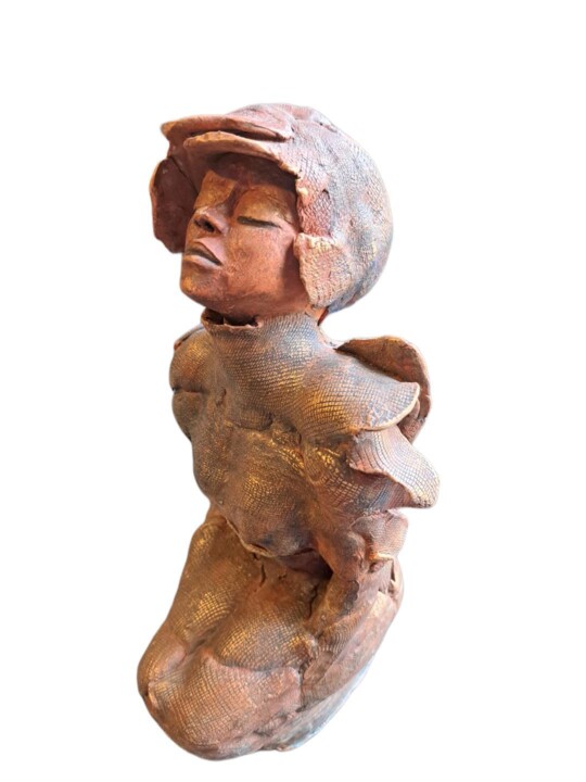 Sculpture titled "Sans Titre" by Angie By Spirit, Original Artwork, Terra cotta