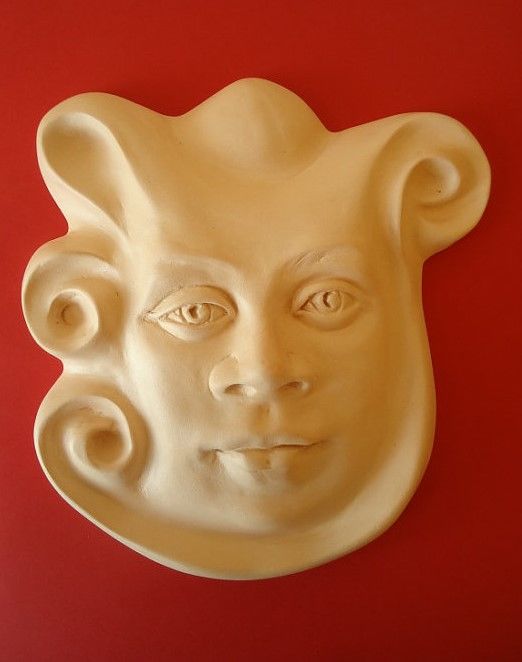 The Good Welcoming Spirit Of Your Home Ceramic Wall Sculpture