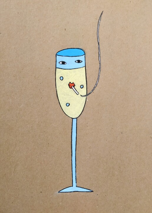 Champagne Flute Dimensions & Drawings