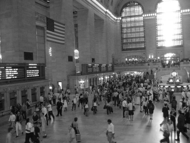 Photography titled "Grand Central Rush…" by Anthony Tsoukas, Original Artwork