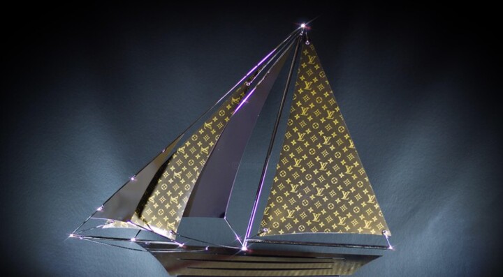 Boat Louis Vuitton 3.0, Sculpture by Arcanis