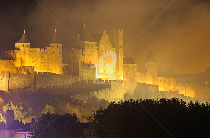 Photography titled "Carcassonne" by Artenseo, Original Artwork, Digital Photography