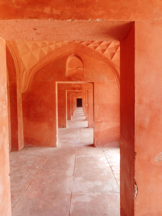 "Fort rouge" başlıklı Fotoğraf Sabine Maby tarafından, Orijinal sanat, Dijital Fotoğrafçılık