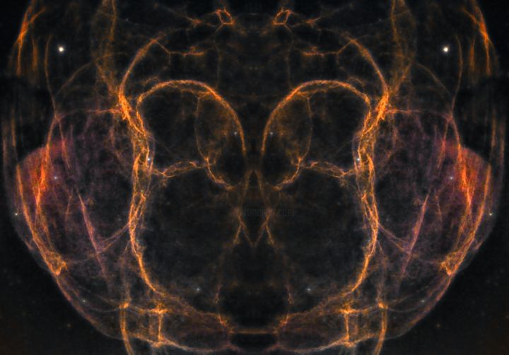 摄影 标题为“Bug Nebula” 由David James, 原创艺术品, 操纵摄影