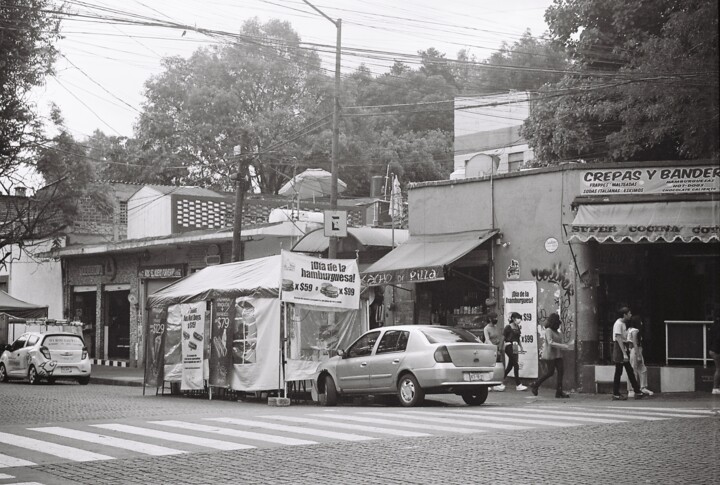 Photographie intitulée "Coyoacan 2" par Audrey Dora, Œuvre d'art originale, Photographie argentique