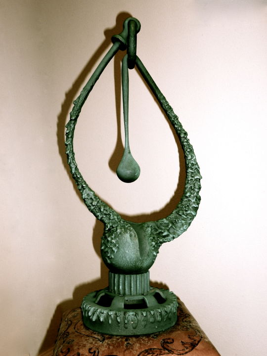 "Compasses" başlıklı Heykel Aureliano De Aguiar tarafından, Orijinal sanat, Metaller