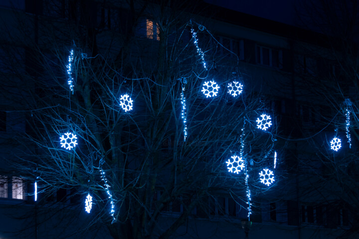 「Lumières dans la nu…」というタイトルの写真撮影 Aurélien Comteによって, オリジナルのアートワーク, デジタル