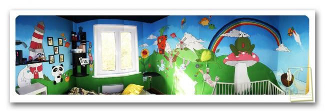 绘画 标题为“child_room.jpg” 由Banana Artists, 原创艺术品