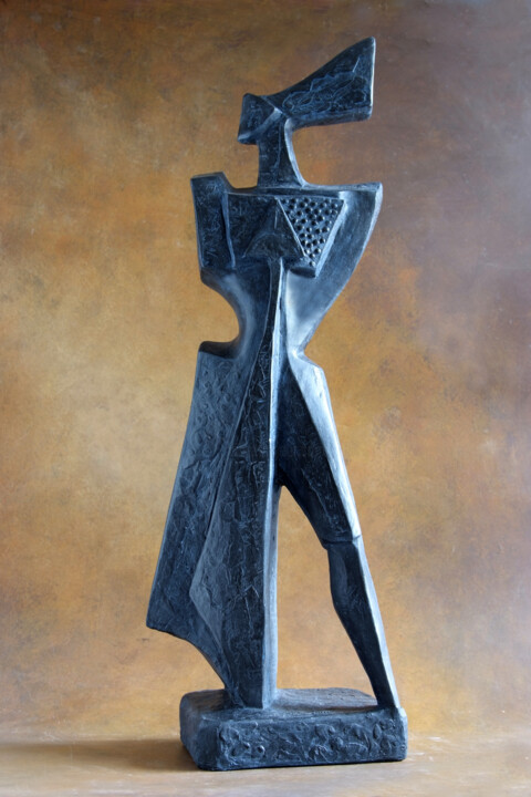 Escultura titulada "Sguardo ad Oriente" por Orazio Barbagallo, Obra de arte original, Resina