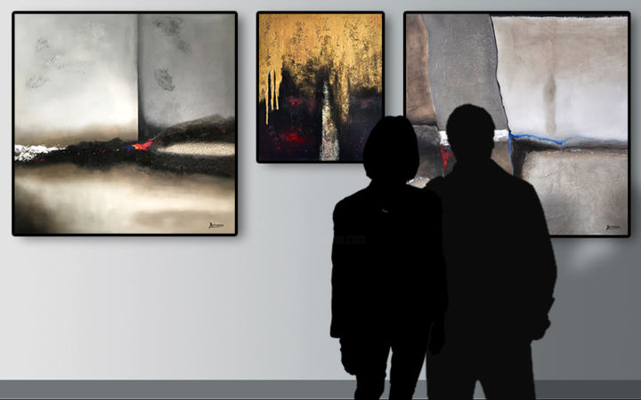 Arte digital titulada "galerie-rene-barran…" por René Barranco, Obra de arte original, Foto-montaje