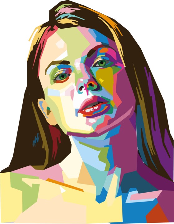 Arte digital titulada "Cindy" por Bela Kovacs, Obra de arte original, Trabajo Digital 2D