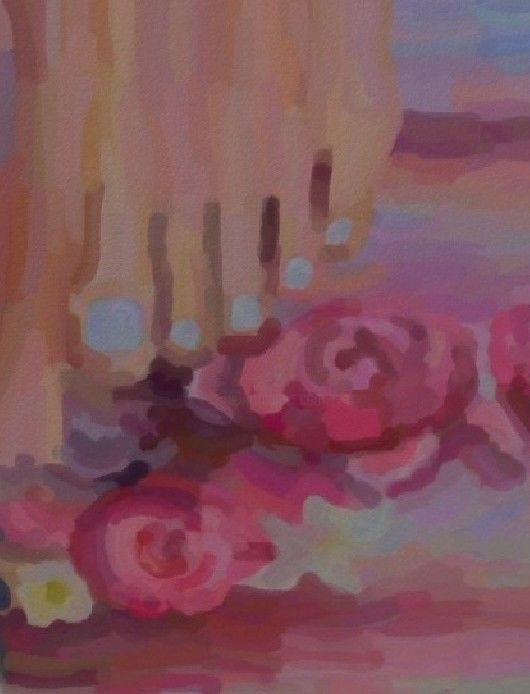 Arte digital titulada "Rosas" por Belli Medina, Obra de arte original