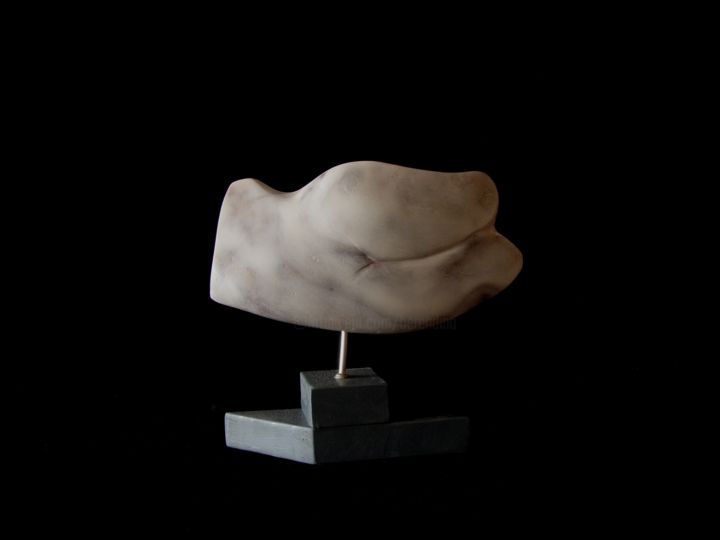雕塑 标题为“Floating torso” 由Berendina De Ruiter, 原创艺术品, 石
