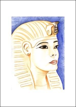 绘画 标题为“Egypte 10/04” 由Blue Cox, 原创艺术品, 油