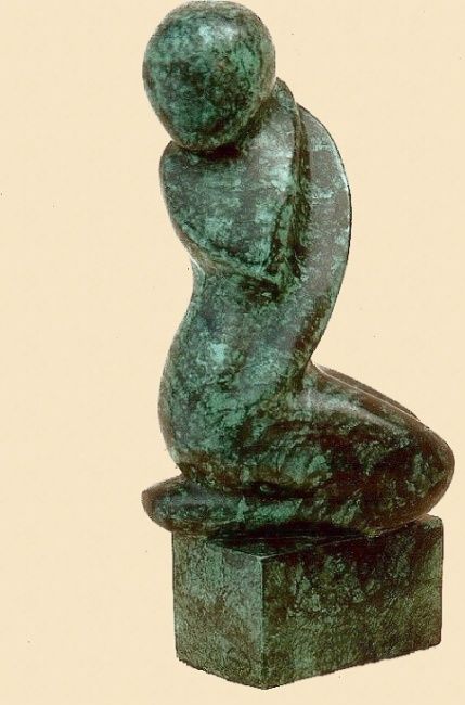 雕塑 标题为“odalisque” 由Bruno Prelat, 原创艺术品